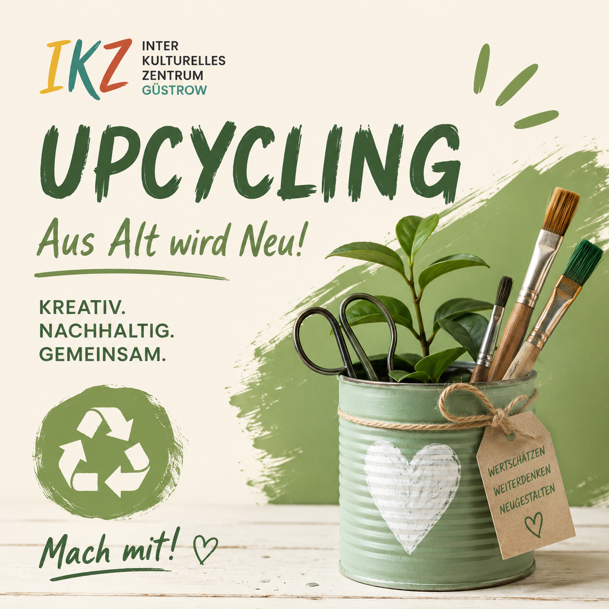 UPCYCLING IM IKZ – AUS ALT WIRD NEU!