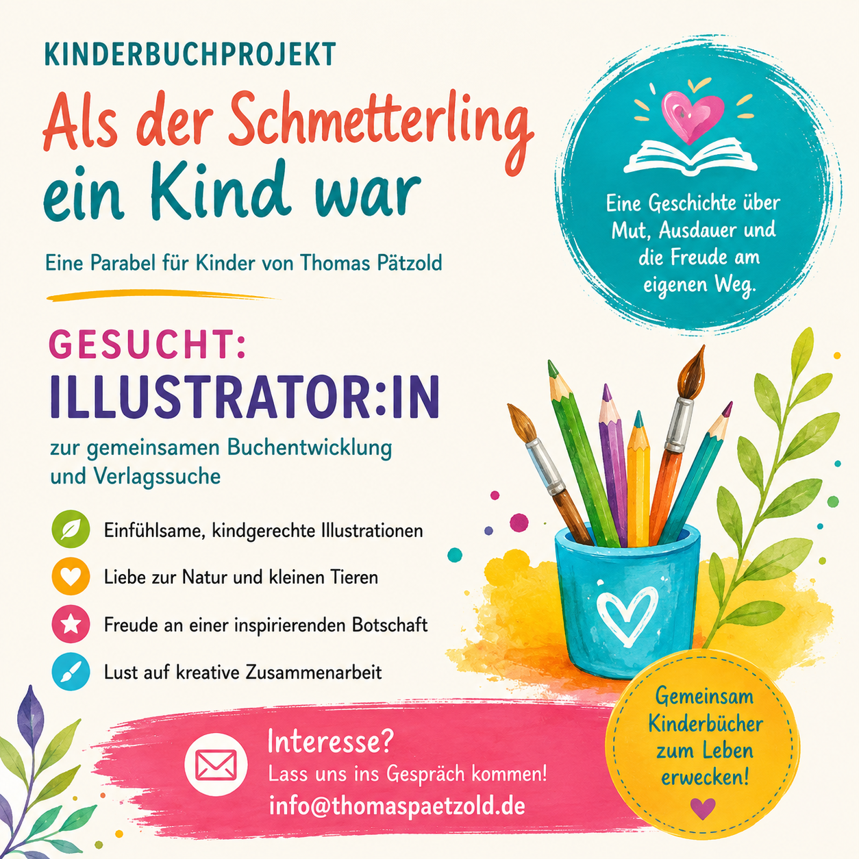 Illustrator:in gesucht – für eine Kooperation